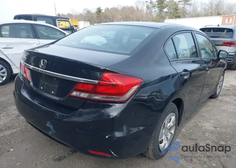 2013 Honda Civic Lx z USA, uszkodzony, nr VIN 2HGFB2F52DH597755